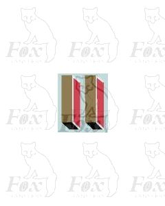 LNER Later Lettering/Numbering for Garter blue and green Locos