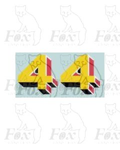 LNER Earlier Lettering/Numbering  