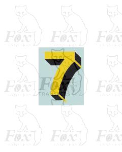 SR - Bulleid Sunshine Numerals for Locos/Tenders