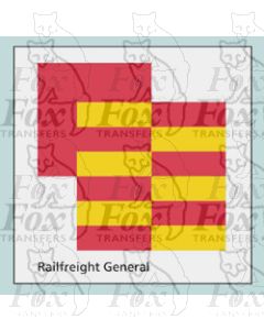 Railfreight General - STICKER