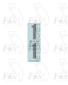 Hymek Livery Letters and D-Numbering