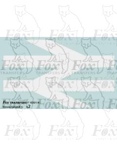 BR Double Arrows 88mm wide