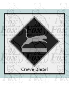 Crewe Diesel - STICKER
