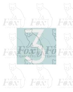 Loco/DMU Train Reporting Alpha-Numerics 38.8mm high