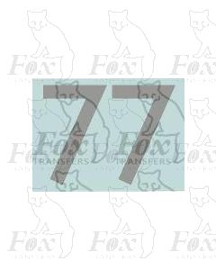 LNER Garter Blue Class A4 Streamlined Loco Lettering/Numbering