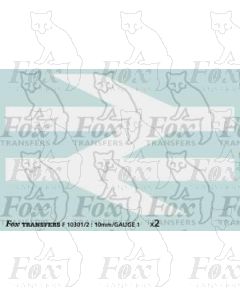 BR Double Arrows 80mm wide