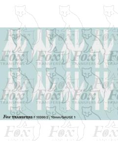 BR Double Arrows 25mm wide