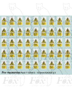 InterCity Overhead Live Wire Warning Flashes (1999 onwards)