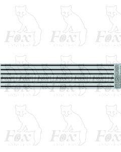 General white/black/white Lining