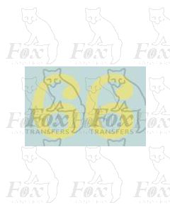 LMS 10 inch numerals 1927-late 1930s