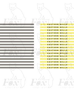 FEPCB501 - Coachboard (Pre-war LNER) - EASTERN BELLE