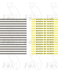 FEPCB508 - Coachboard (Pre-war LNER) - QUEEN OF SCOTS