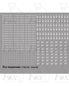 Res NBA vans Logos/Flashes/Detailing (94400-94430)