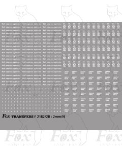 Res NBA vans Logos/Flashes/Detailing (94431-94459)