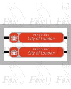 390028 PENDOLINO City of London