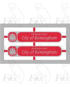 390032 PENDOLINO City of Birmingham