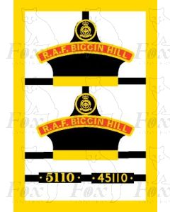 45110 RAF BIGGIN HILL - PRESERVED LOCO