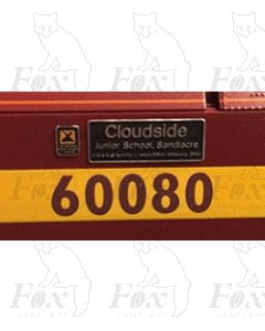 60080 Cloudside, Junior School, Sandiacre, Rail Safety Competition Winners 2001