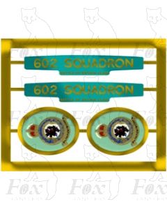 34089 602 SQUADRON (includes backing plates)