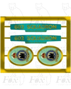 34077 603 SQUADRON (includes backing plates)