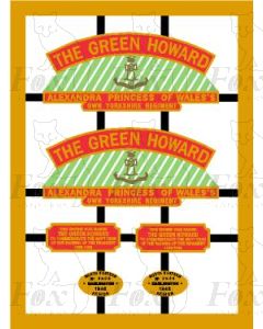 835 - 4806 THE GREEN HOWARD ALEXANDRA, PRINCESS OF WALESS OWN YORKSHIRE REGIMENT