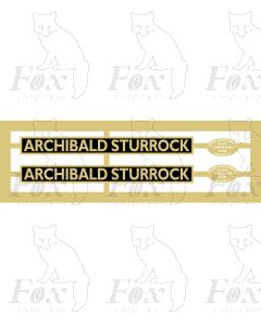 60118  ARCHIBALD STURROCK