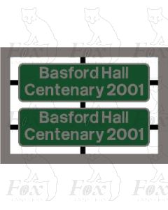 66502 Basford Hall Centenary 2001