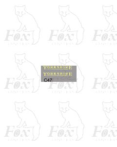 FLEETNAMES - YORKSHIRE (small)