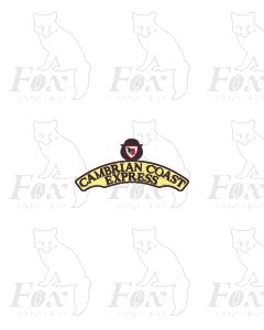 Headboard (ornate) - CAMBRIAN COAST EXPRESS - multicolour