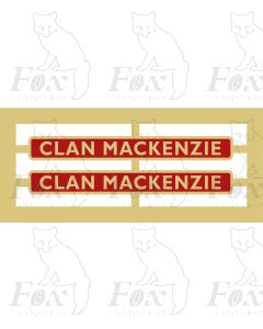72006 CLAN MACKENZIE