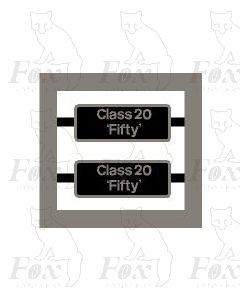 20311 Class 20 Fifty