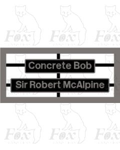 37416 Sir Robert MacAlpine/Concrete Bob