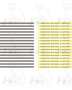 Coachboards - CORNISH RIVIERA LIMITED - multicolour