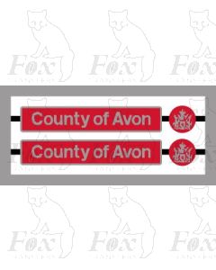 47592 County of Avon, plaque