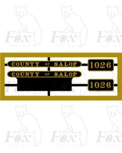1026 COUNTY OF SALOP 