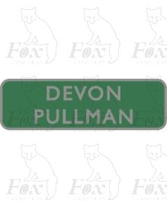 Headboard (plain) - DEVON PULLMAN - green