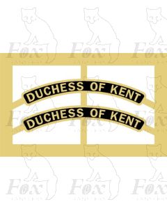  DUCHESS OF KENT 