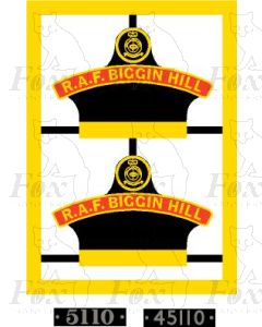 45110 RAF BIGGIN HILL - PRESERVED LOCO