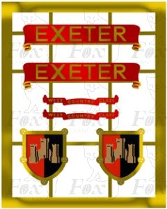 34001RB EXETER (includes backing plates)