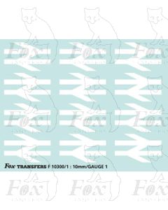 BR Double Arrows 21mm wide