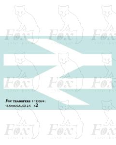 BR Double Arrows 83mm wide