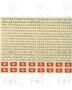 Alphabets for Platform Nameboards (black)