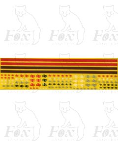 Station Fascia Bands and Double Arrow Motifs 