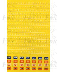 White Alphabets Signage & PTE Totem Signs