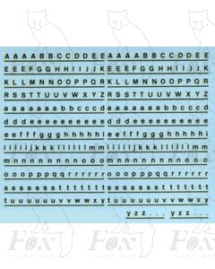 Platform Graphics Alphabets