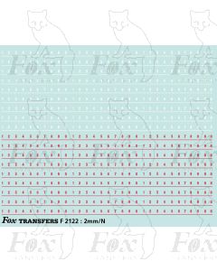 Tank Vehicle Fleet Numerals