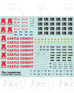 CASTLE CEMENT PCA Tanker Full Livery