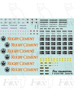 RUGBY CEMENT PCA Tanker Full Livery (PROCOR)