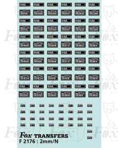 HAA Merry-go-round Hopper data/maintenance panels