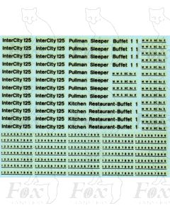 InterCity Executive Coach Branding and Numbering